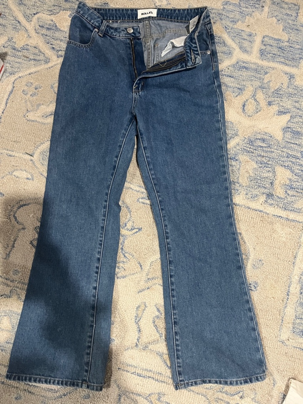 ROLLA'S Blue Women’s EastCoast Crop Flare Size 27